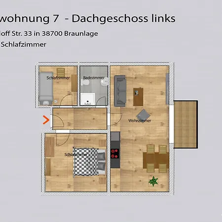 Auszeit-im-harz Haus 3 7 Lägenhet